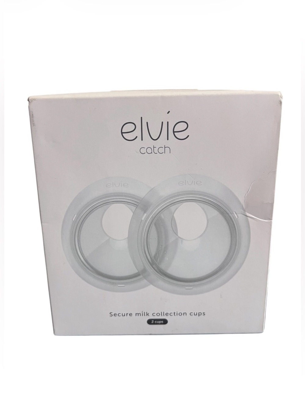 Elvie Catch Secure Milk Collection Cups – 2 Pack BNIB